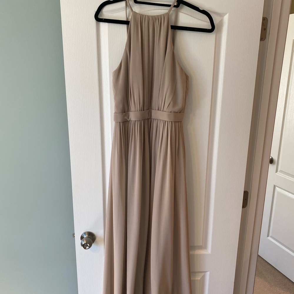 Champagne Bill Levkoff Dress
